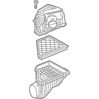 OEM 2018 Chevrolet Traverse Air Cleaner Assembly - 23325519