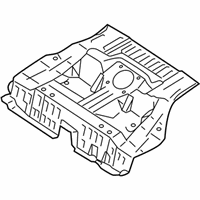 OEM 2003 Nissan Altima Floor-Rear, Front - 74512-8J030