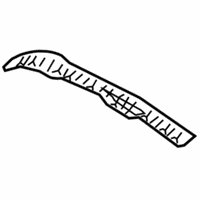 OEM 2013 Ford Taurus Front Weatherstrip - AG1Z-1520520-A