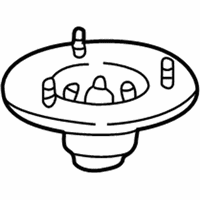 OEM 1999 BMW 740iL Guide Support - 31-33-1-090-611