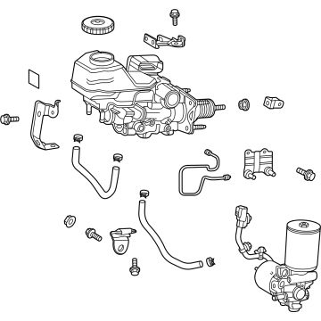 OEM 2022 Lexus NX350h CYLINDER ASSY, BRAKE - 47050-78180