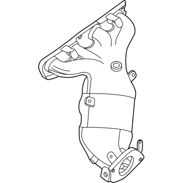 OEM 2021 Nissan Versa MANIFOLD ASSY-EXHAUST W/CATALYST - 140E2-9VB0B