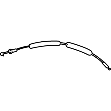 OEM 2020 Toyota Highlander Lock Cable - 69750-0E090