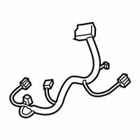 OEM 2021 Ford Explorer Wire Harness - L1MZ-19949-BAC