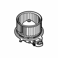 OEM 2020 Ford Police Interceptor Utility Blower Motor - L1MZ-19805-BC