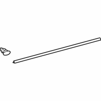 OEM 2014 Lexus IS250 WEATHERSTRIP, Front Door - 67863-53030