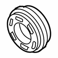 OEM 2010 Nissan Altima Pulley-Crankshaft - 12303-JA80A