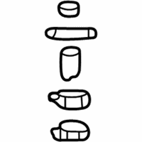 OEM Mercury Insulator - 2L2Z-18198-BA