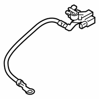 OEM BMW Battery Negative Cable - 61-21-6-832-698