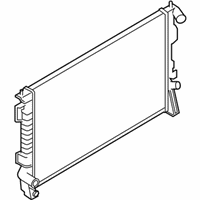 OEM 2017 Ford Flex Radiator - DA8Z-8005-C