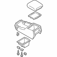 OEM Infiniti QX80 Box Assy-Console, Front Floor - 96910-6GW0B