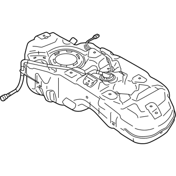 OEM 2021 Nissan Rogue Tank Assy-Fuel - 17202-6RE1A