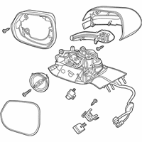 OEM Lincoln Aviator Mirror Outside - LC5Z-17682-CAPTM