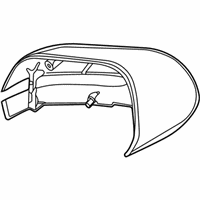 OEM 2022 Lincoln Aviator Mirror Cover - LC5Z-17D742-CC