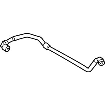 OEM 2020 BMW M8 HOSE COOLANT PUMP - 17-12-8-747-915