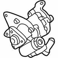 OEM 2003 BMW M5 Exchange Power Steering Pump - 32-41-2-229-037