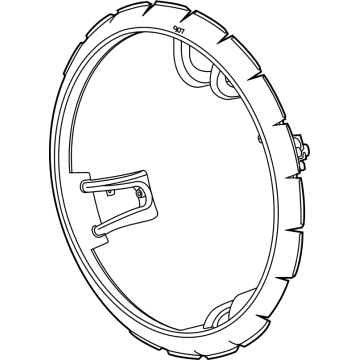 OEM Chevrolet Silverado 2500 HD Rear Shroud - 84731282