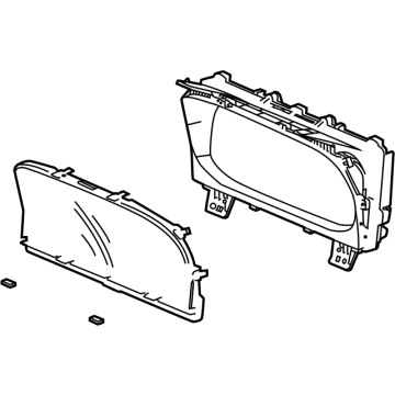 OEM Acura MDX Meter Assembly, Combination - 78100-TYA-A31