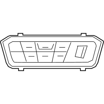 OEM 2021 BMW 330e xDrive CONTROL ELEMENT LIGHT - 61-31-5-A16-B18