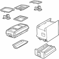 OEM Ram C/V Console-Center - 1EV701D1AI