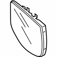 OEM 2017 Acura RLX Mirror Sub-Assembly, Passenger Side - 76203-TY3-C02