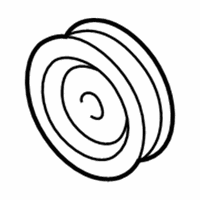 OEM 2002 Dodge Intrepid PULLEY-A/C Belt IDLER - 4792259AD