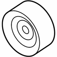 OEM 2013 Ford Explorer Pulley - 9G9Z-6A228-A