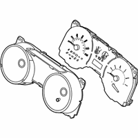 OEM 2013 Ford Mustang Cluster Assembly - DR3Z-10849-JA