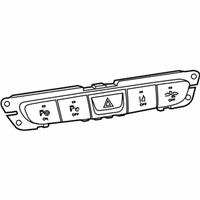 OEM 2016 Chrysler 200 Switch-Instrument Panel - 68158644AB