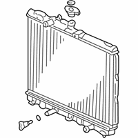 OEM 2004 Honda Insight Radiator (Denso) - 19010-PHM-901