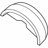 OEM 2008 Chrysler Aspen Shield-Splash - 55078072AD