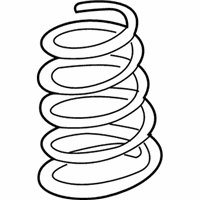 OEM 2000 Toyota Camry Coil Spring - 48131-AA060