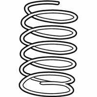 OEM 2008 Acura MDX Spring, Right Front - 51401-STX-A51