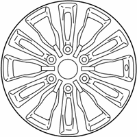 OEM 2017 Nissan Armada Wheel-Aluminum - D0C00-5ZW1A