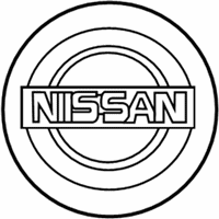 OEM Nissan Armada Wheel Center Cap - 40342-1LA2A