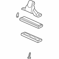 OEM Acura RL Light Assembly, License - 34100-SV4-A01