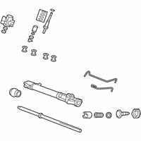 OEM Honda CR-V Rack, Power Steering - 53601-SWA-A03