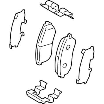 OEM 2022 Toyota GR86 Brake Pads - SU003-10626