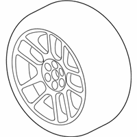 OEM 2004 Dodge Viper Wheel Front - TW85XZAAA