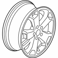 OEM Ford Transit Connect Wheel, Alloy - DT1Z-1007-E