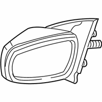 OEM 2001 Buick Regal Mirror Assembly - 10316927