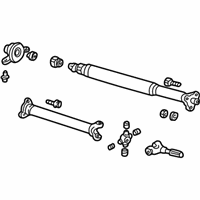 OEM 2002 Ford Thunderbird Shaft Assembly - 3W6Z-4R602-AB