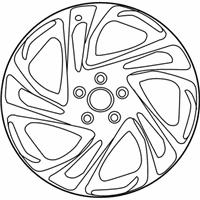 OEM Infiniti QX30 Aluminum Wheel - D0300-5DA3C