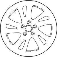 OEM Infiniti QX30 Aluminum Wheel - D0300-5DA1B