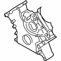 OEM BMW TIMING CASE COVER, BOTTOM - 11-14-1-407-751