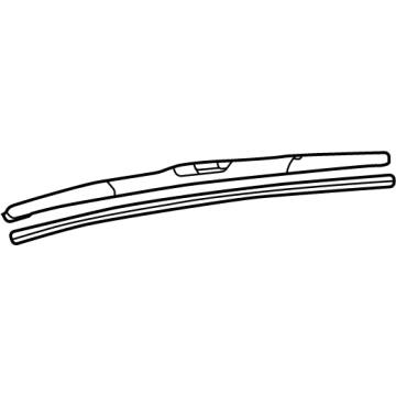 OEM 2020 Chevrolet Corvette Wiper Blade - 84566978