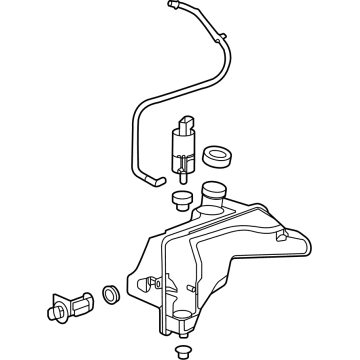 OEM 2020 Chevrolet Corvette Washer Reservoir - 84557041