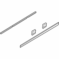 OEM 2008 Hyundai Sonata Moulding Assembly-Waist Line Rear Door, RH - 87722-3K010