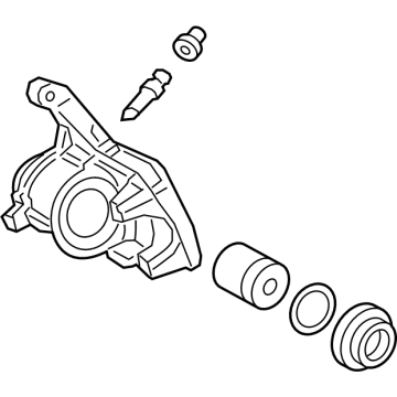 OEM 2021 Toyota RAV4 Prime Caliper Assembly - 47830-42100