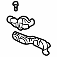 OEM 1995 Acura NSX Lock Assembly, Rear Hatch - 74800-SL0-003